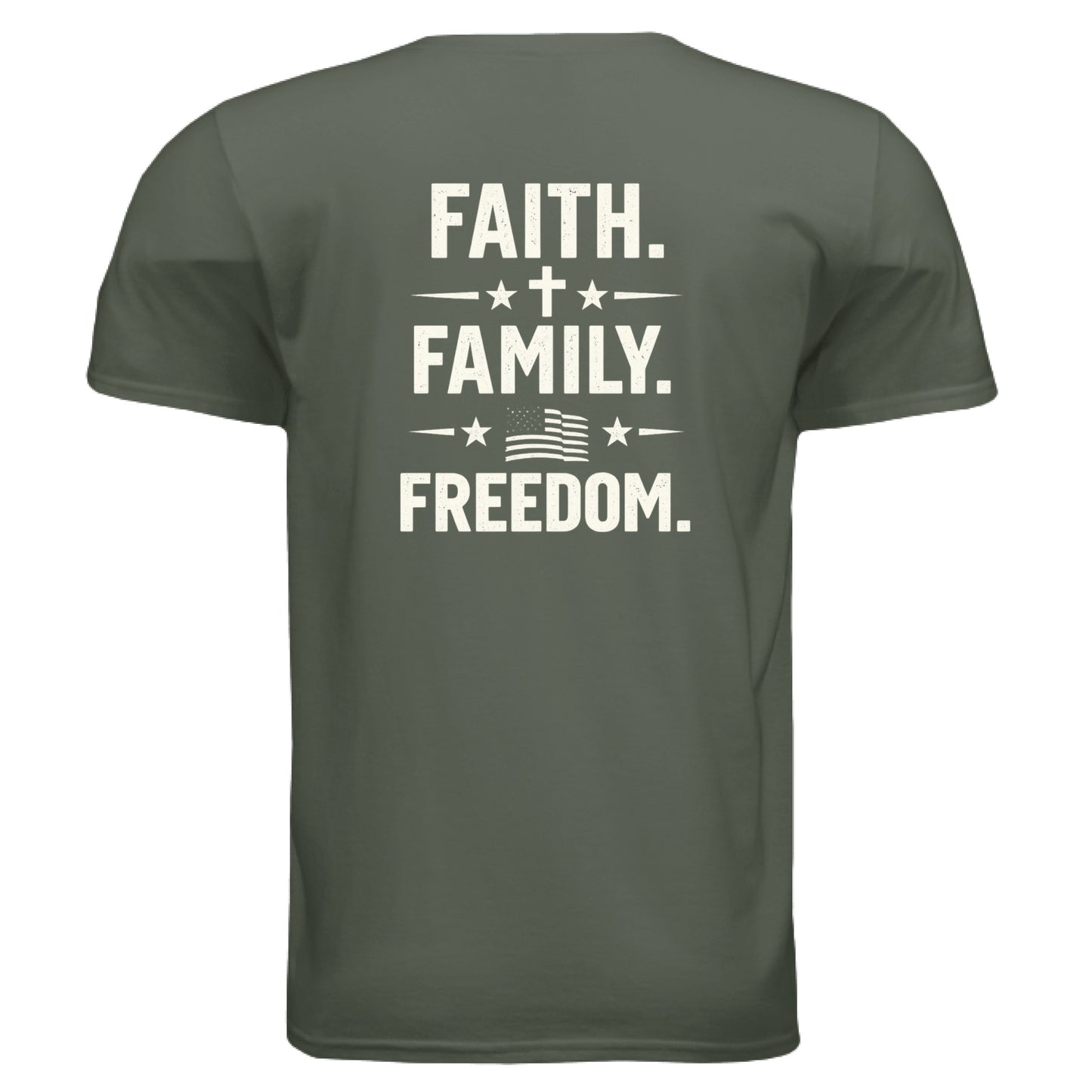MILITARY GREEN - BACK