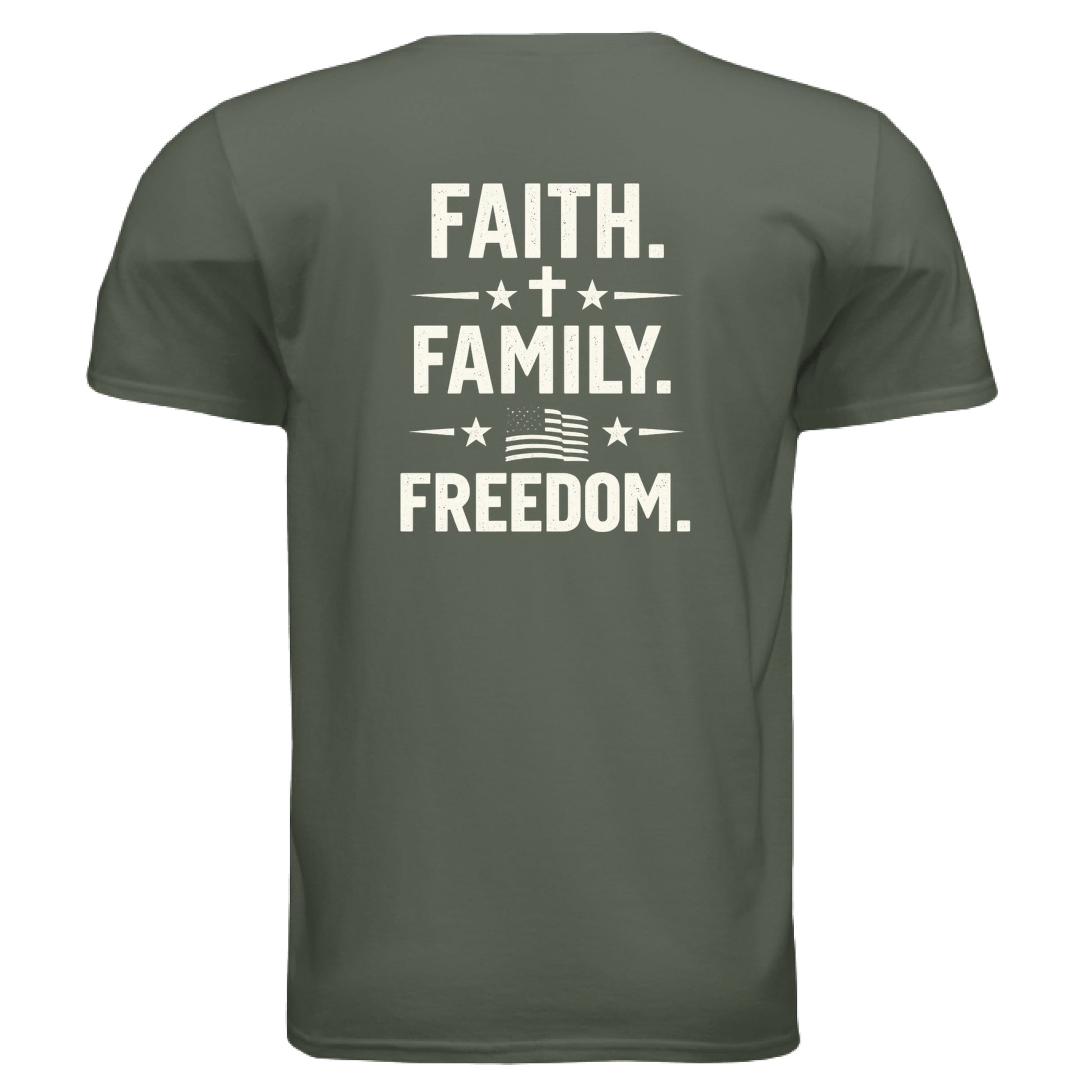 MILITARY GREEN - BACK